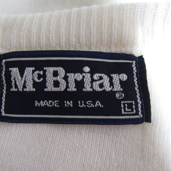 VTG NWT Mens Woodstock Peanuts M GOLF McBriar Sweater VEST Retro Grandpa - Picture 8 of 11